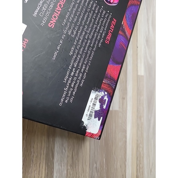 Fahrenheit Hair Care Ceramic Hair Straightener Peacock Design Limited Edition - Picture 8 of 12